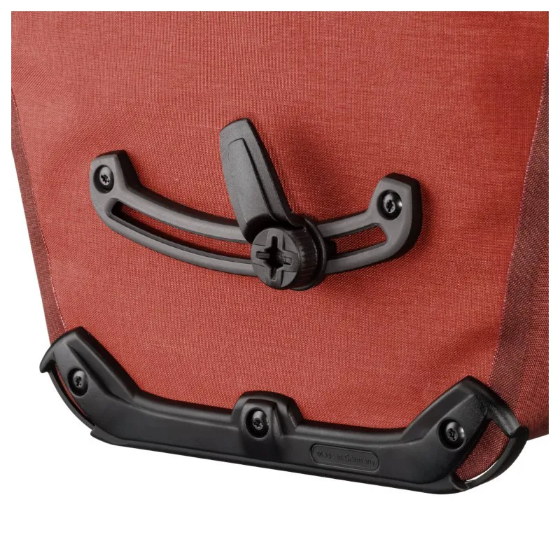 Ortlieb Back-Roller Plus QL2.1 40L Bicycle Panniers - Salsa / Dark Chili-3